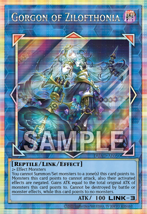 [遊戲王亞英版] 美麗的磁律機壞/ 麗しき磁律機壊/Zilofthonia Gorgon