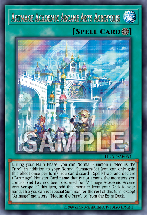 [遊戲王亞英版]神芸學都 神芸/神芸学都アルトメギア/Artmegia the Academy City of Divine Arts