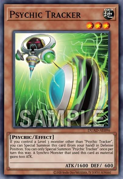 [遊戲王亞英版]超能追蹤者 / サイコトラッカー / Psychic Tracker