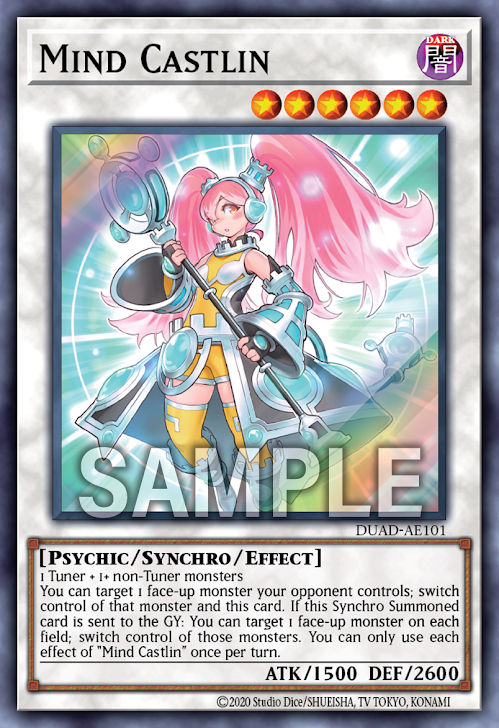 [遊戲王亞英版]精神凱瑟琳 /マインド・キャスリン/Mind Castlin