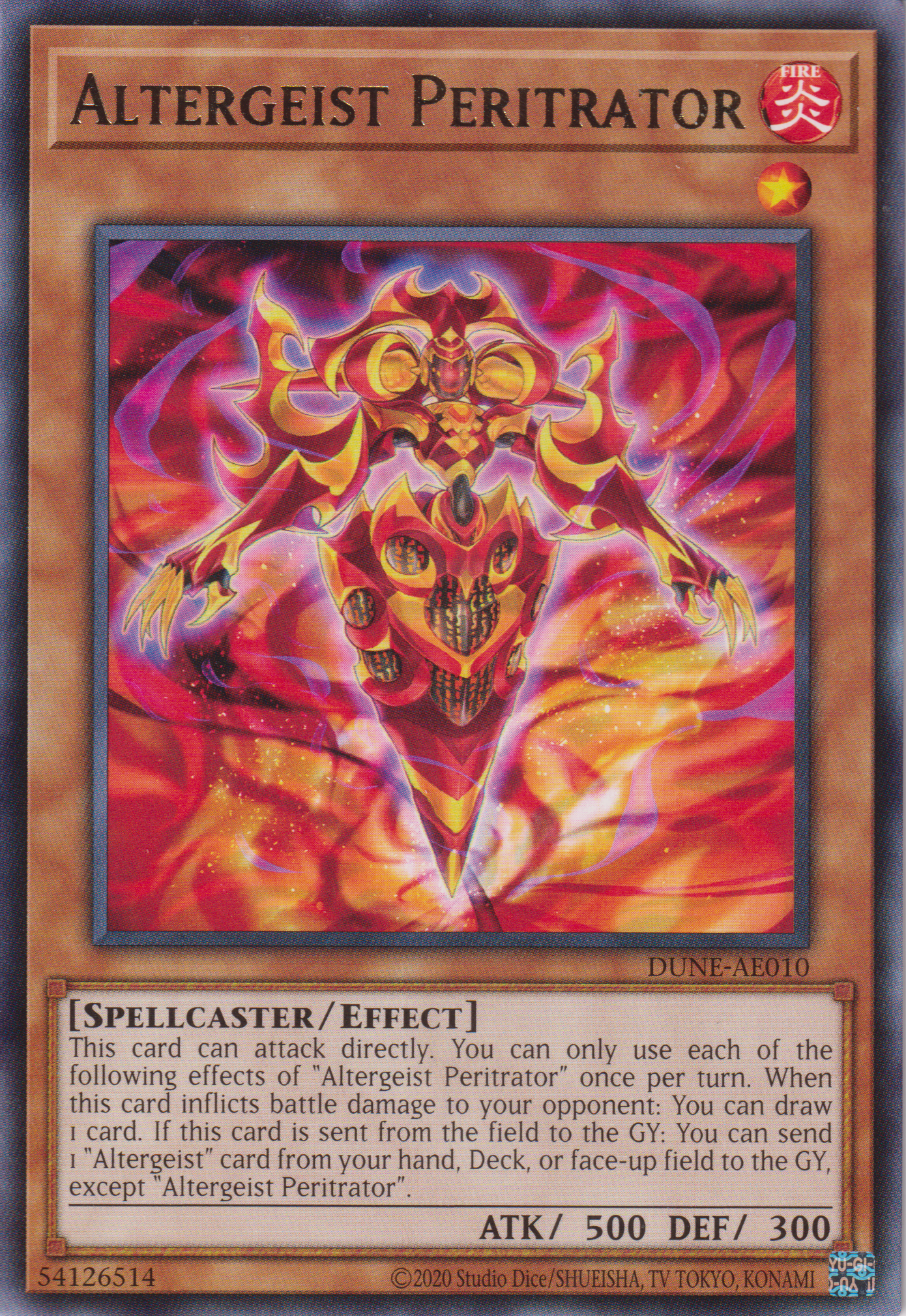 [遊戲王亞英版] 幻變騷靈 滲透佩里 / オルターガイスト・ペリネトレータ / Altergeist Peritrator-Trading Card Game-TCG-Oztet Amigo