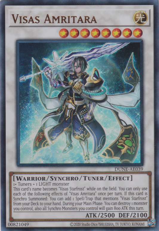 [遊戲王亞英版] 維薩斯 甘露星 / ヴィサス＝アムリターラ / Visas Amritara-Trading Card Game-TCG-Oztet Amigo