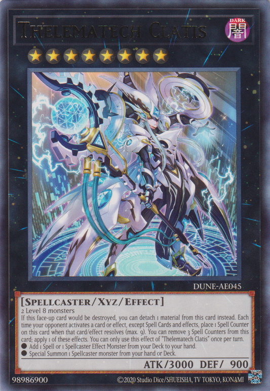 [遊戲王亞英版] 泰勒瑪科技法師 克拉特斯 / セレマテック・クラティス / Thelematech Clatis-Trading Card Game-TCG-Oztet Amigo