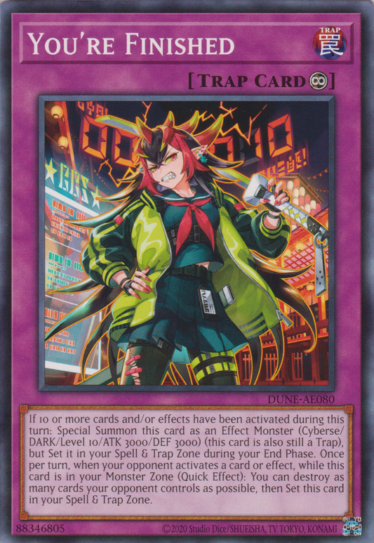 [遊戲王亞英版] 斬殺號 / 斬リ番 / You're Finished-Trading Card Game-TCG-Oztet Amigo