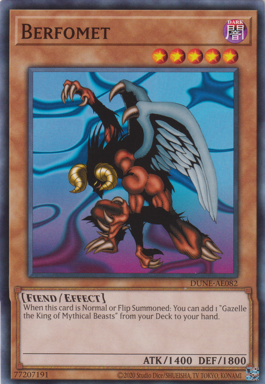 [遊戲王亞英版] 巴風特 / バフォメット / Berfomet-Trading Card Game-TCG-Oztet Amigo