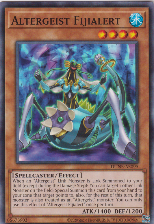 [遊戲王亞英版] 幻變騷靈 警示菲蒂爾 / オルターガイスト·フィジアラート / Altergeist Fijalert-Trading Card Game-TCG-Oztet Amigo