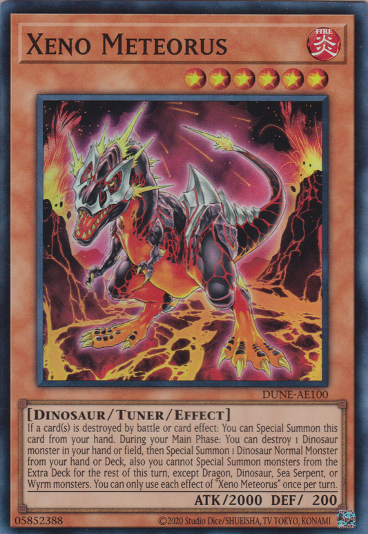 [遊戲王亞英版]  外來隕石龍 / ゼノ・メテオロス / Xeno Meteorus-Trading Card Game-TCG-Oztet Amigo