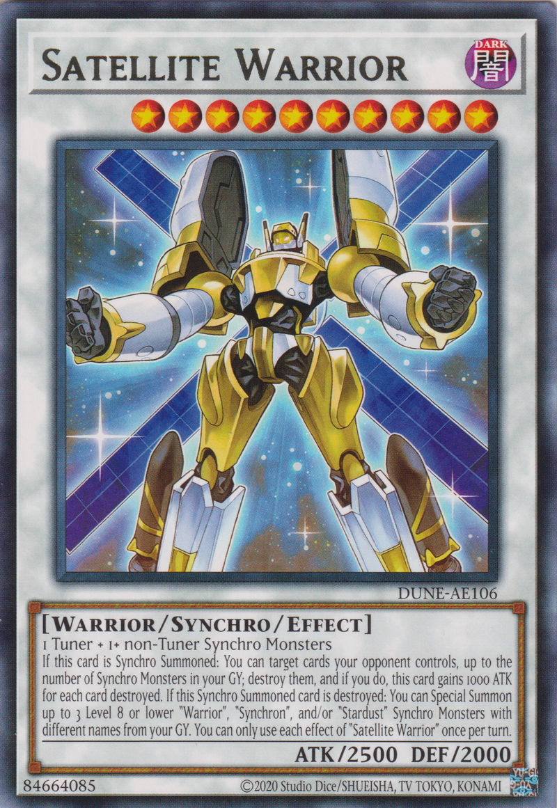 [遊戲王亞英版] 衛星戰士 / サテライト·ウォリアー / Satellite Warrior-Trading Card Game-TCG-Oztet Amigo