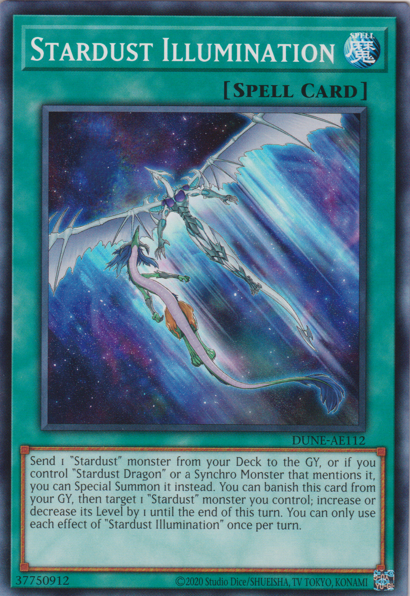 [遊戲王亞英版] 星塵照耀 / スターダスト·イルミネイト / Stardust Illumination-Trading Card Game-TCG-Oztet Amigo