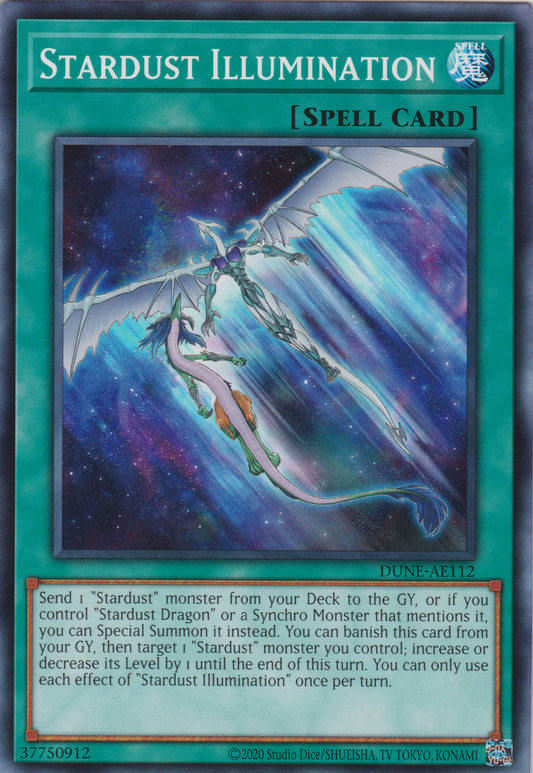 [遊戲王亞英版] 星塵照耀 / スターダスト·イルミネイト / Stardust Illumination-Trading Card Game-TCG-Oztet Amigo