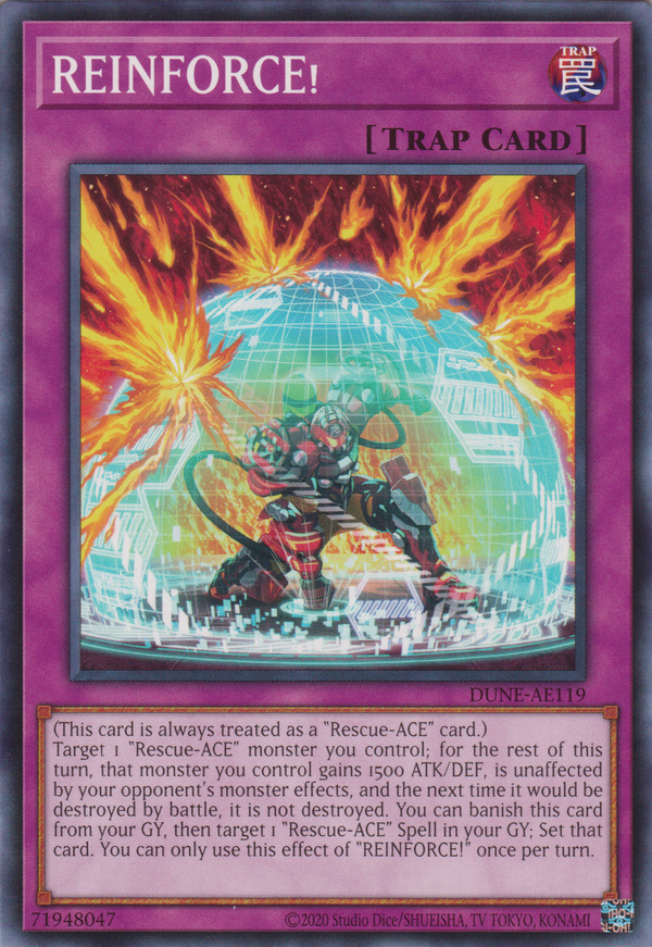 [遊戲王亞英版] 追加援軍! / REINFORCE! / REINFORCE!-Trading Card Game-TCG-Oztet Amigo