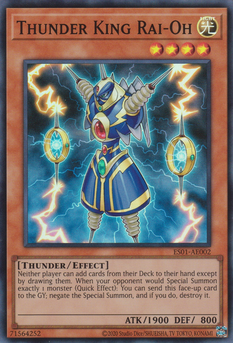 [遊戲王亞英版] 雷王 / ライオウ / Thunder King Rai-Oh-Trading Card Game-TCG-Oztet Amigo