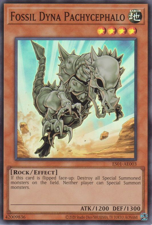 [遊戲王亞英版] 化石恐龍 / フォッシル・ダイナ パキケファ / Fossil Dyna Pachycephalo-Trading Card Game-TCG-Oztet Amigo