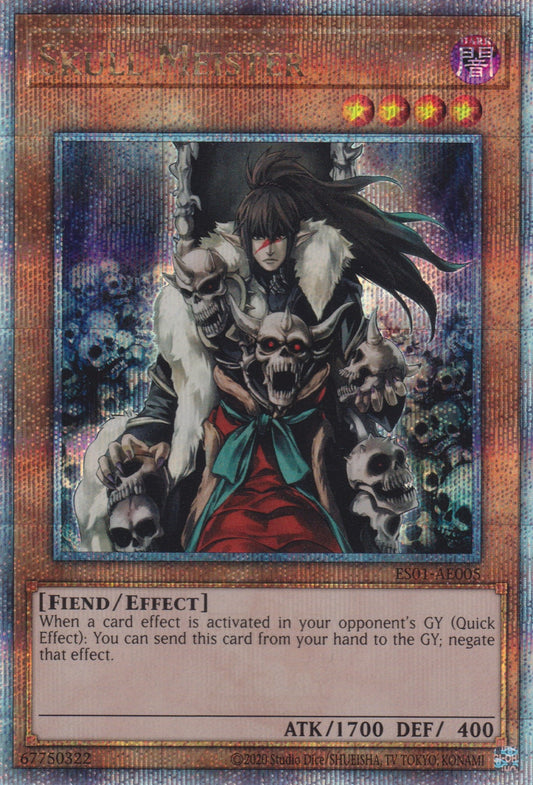 [遊戲王亞英版] 骷髏大師 / スカル·マイスター / Skull Meister-Trading Card Game-TCG-Oztet Amigo