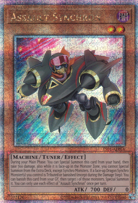 [遊戲王亞英版] 強襲同步者 / アサルト·シンクロン / Assault Synchron-Trading Card Game-TCG-Oztet Amigo