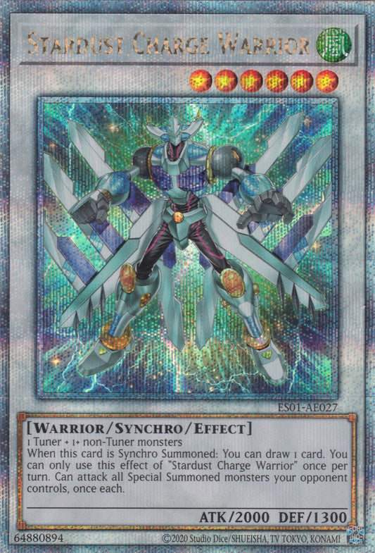[遊戲王亞英版] 星塵充能戰士 / スターダスト・チャージ・ウォリアー / STARDUST CHARGE WARRIOR-Trading Card Game-TCG-Oztet Amigo