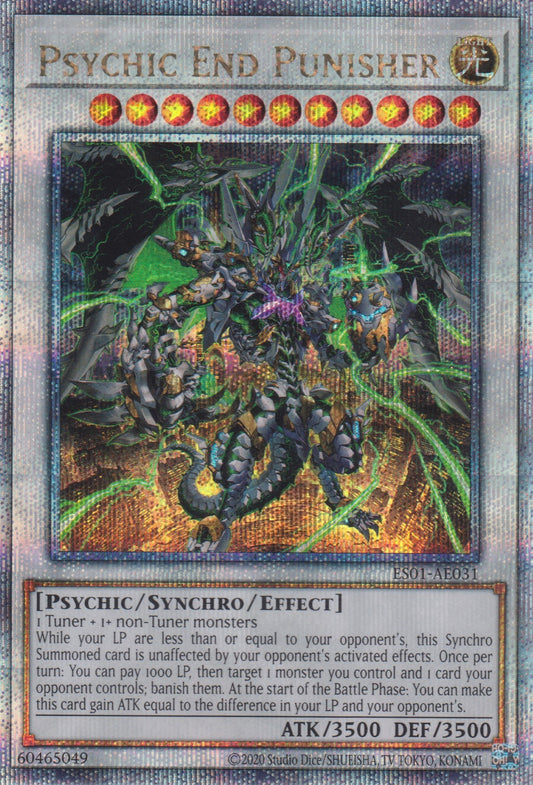 [遊戲王亞英版] 超能終焉懲罰者 / サイコ·エンド·パニッシャー / PSYCHIC END PUNISHER-Trading Card Game-TCG-Oztet Amigo
