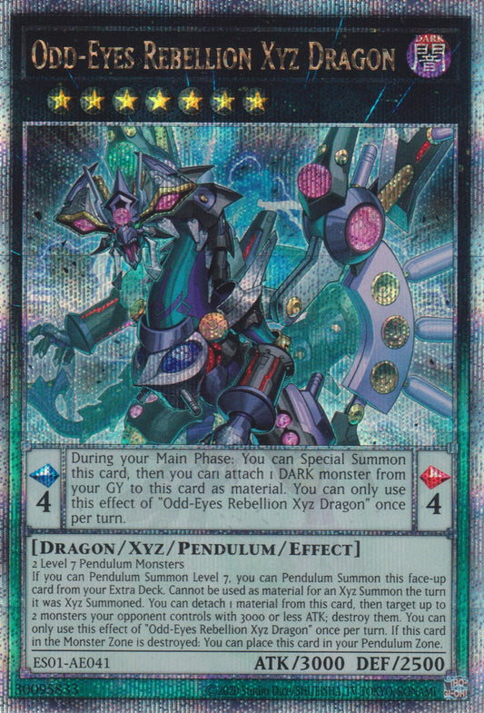 [遊戲王亞英版] 霸王黑龍 異色眼叛逆超量龍 / 覇王黒竜オッドアイズ·リベリオン·エクシーズ·ドラゴン / ODD-EYES REBELLION XYZ DRAGON-Trading Card Game-TCG-Oztet Amigo