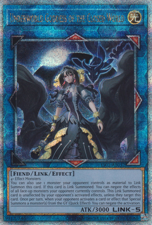 [遊戲王亞英版]  封閉世界的冥神 / 閉ザサレシ世界ノ冥神 / UNDERWORLD GODDESS OF THE CLOSED WORLD-Trading Card Game-TCG-Oztet Amigo