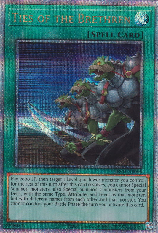 [遊戲王亞英版]  同胞之絆 / 同胞の絆 / TIES OF THE BRETHREN-Trading Card Game-TCG-Oztet Amigo