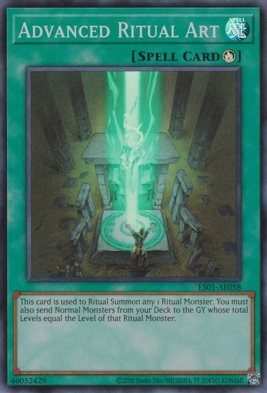 [遊戲王亞英版]  高等儀式術 / 高等儀式術 / ADVANCED RITUAL ART-Trading Card Game-TCG-Oztet Amigo