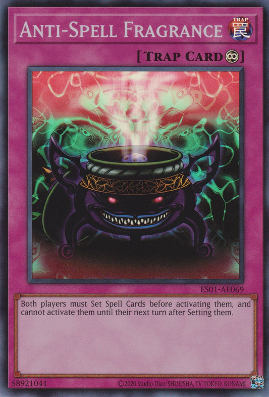 [遊戲王亞英版]  魔封的芳香 / 魔封じの芳香 / MAGIC SEAL FRAGRANCE-Trading Card Game-TCG-Oztet Amigo