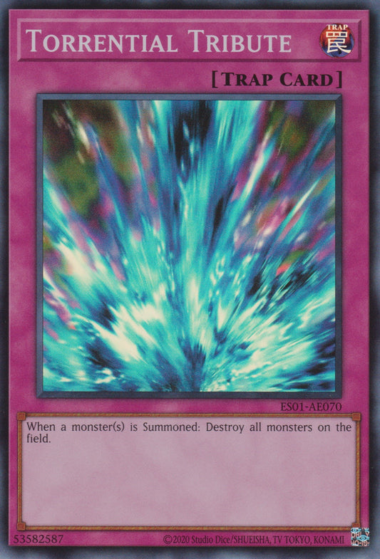 [遊戲王亞英版]  激流葬 / 激流葬 / TORRENTIAL TRIBUTE-Trading Card Game-TCG-Oztet Amigo
