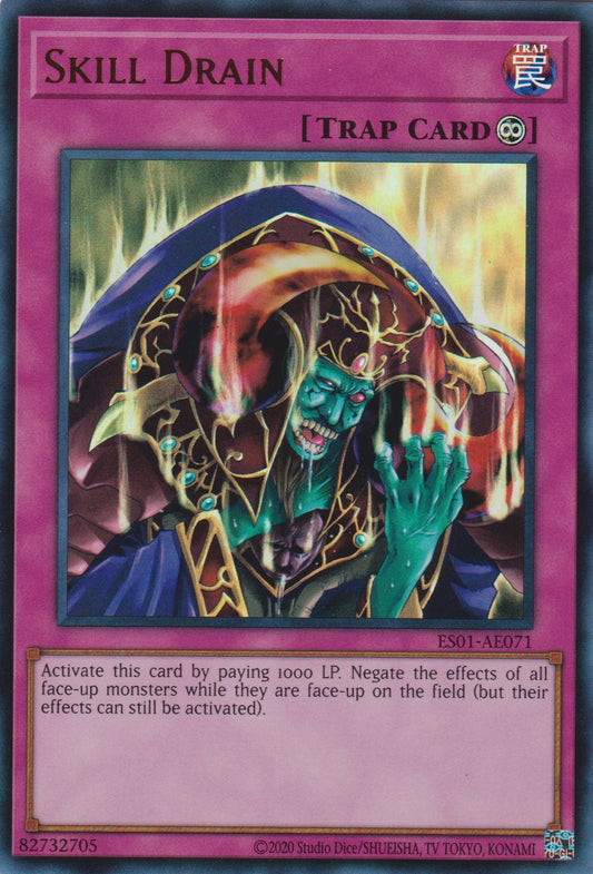 [遊戲王亞英版]  技能剝奪 / スキルドレイン / SKILL DRAIN-Trading Card Game-TCG-Oztet Amigo