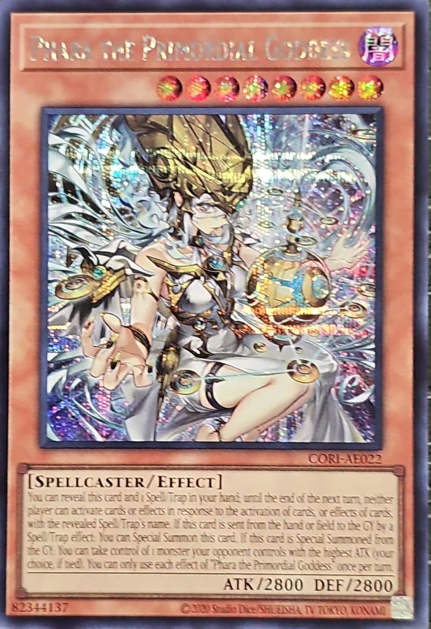 [遊戲王] CORI-AE022 / 起始之神 法拉 / 始まりの神ファーラ / Phara the Primordial Goddess / SER