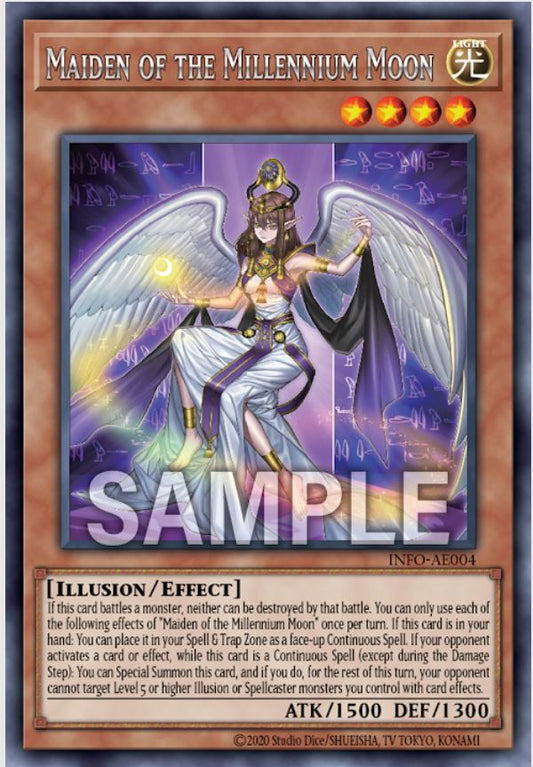 [遊戲王亞英版] 千年月之少女 / ミレニアムーン・メイデン / Millenniumoon Maiden-Trading Card Game-TCG-Oztet Amigo