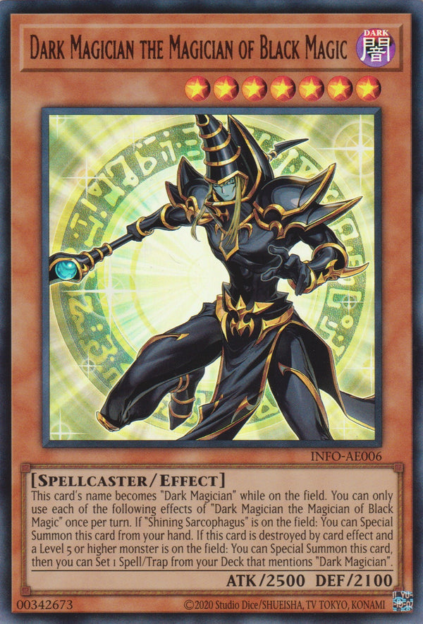 [遊戲王亞英版] 黑之魔術師 黑魔導 / 黒き魔術師-ブラック・マジシャン / Dark Magician the Ebon Sorcerer-Trading Card Game-TCG-Oztet Amigo