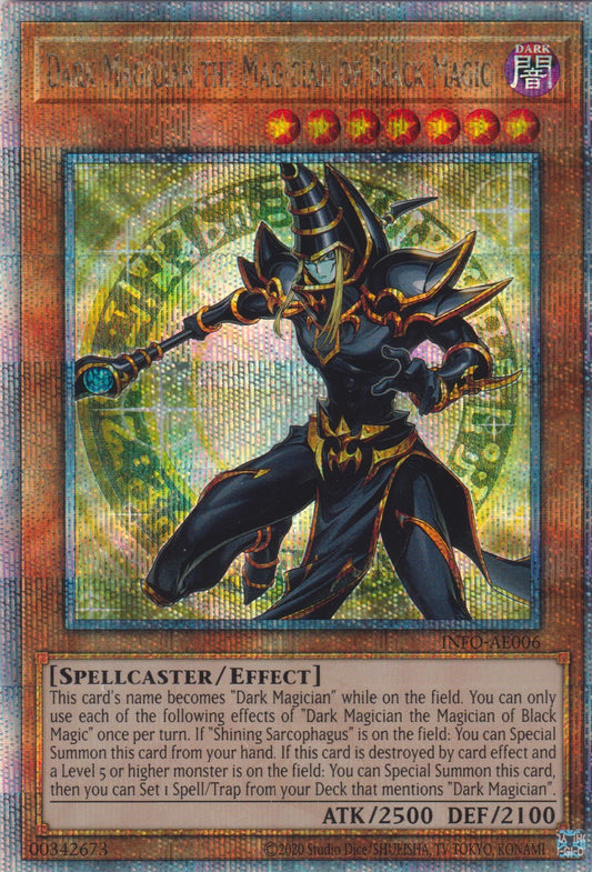 [遊戲王亞英版] 黑之魔術師 黑魔導 / 黒き魔術師-ブラック・マジシャン / Dark Magician the Ebon Sorcerer-Trading Card Game-TCG-Oztet Amigo