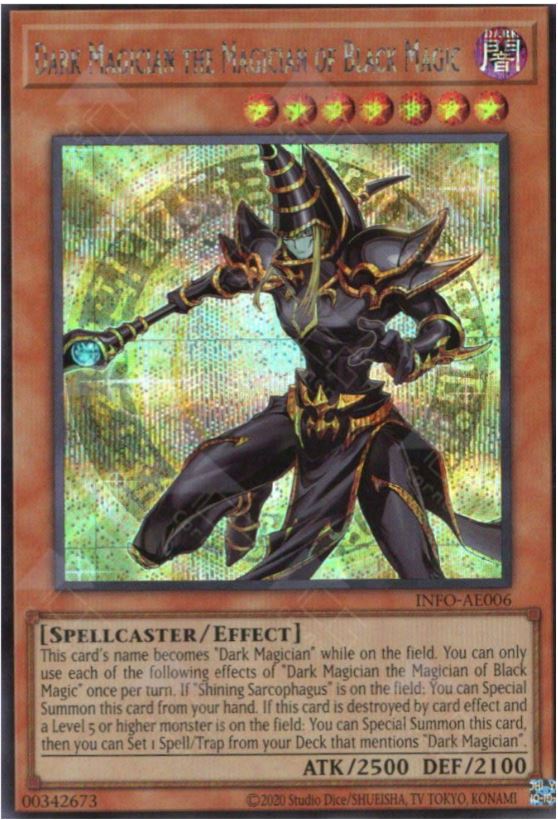 [遊戲王亞英版] 黑之魔術師 黑魔導 / 黒き魔術師-ブラック・マジシャン / Dark Magician the Ebon Sorcerer-Trading Card Game-TCG-Oztet Amigo