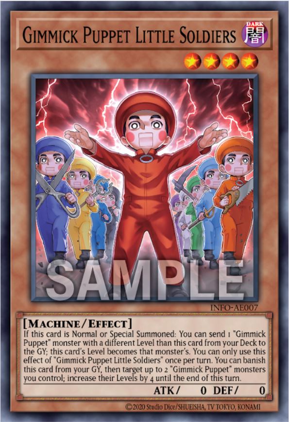 [遊戲王亞英版] 奇巧人偶 小士兵團 / ギミック・パペット－リトル・ソルジャーズ / Gimmick Puppet Little Soldiers-Trading Card Game-TCG-Oztet Amigo