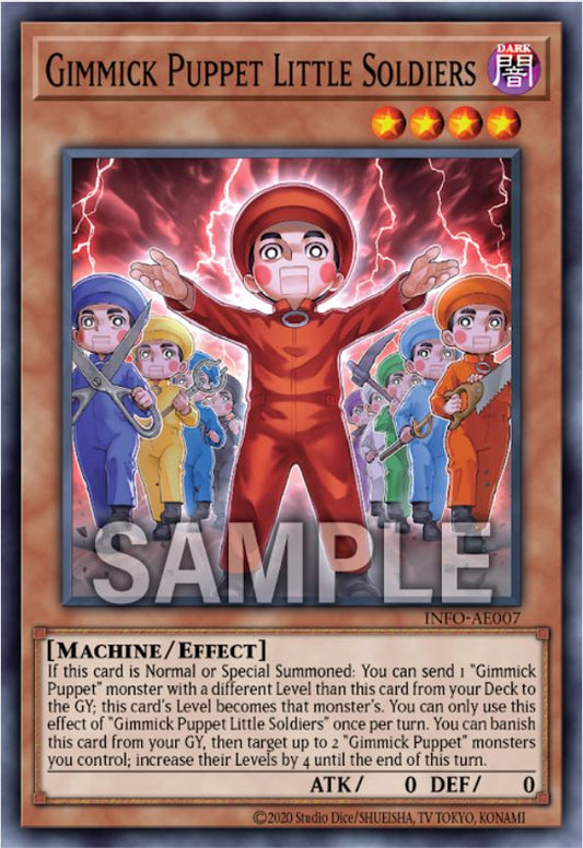 [遊戲王亞英版] 奇巧人偶 小士兵團 / ギミック・パペット－リトル・ソルジャーズ / Gimmick Puppet Little Soldiers-Trading Card Game-TCG-Oztet Amigo
