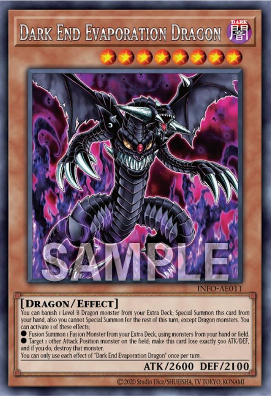 [遊戲王亞英版] 暗與消滅之龍 / 闇と消滅の竜 /Dark End Evaporation Dragon-Trading Card Game-TCG-Oztet Amigo