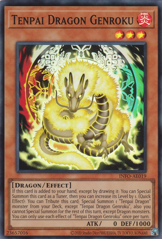[遊戲王亞英版] 幻祿の天盃龍 / 幻禄の天盃龍 / Tenpai Dragon of Genroku-Trading Card Game-TCG-Oztet Amigo