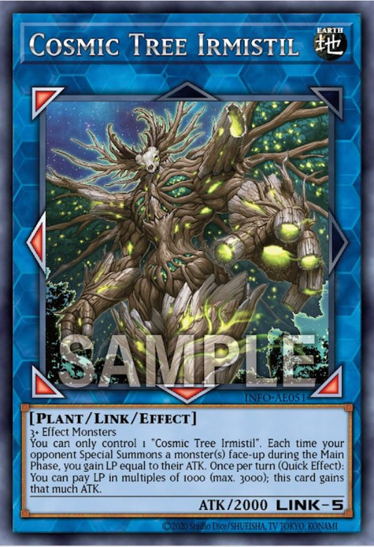 [遊戲王亞英版] 星界樹 長青世界樹 / 星界樹イルミスティル / Cosmic Tree Irmistil-Trading Card Game-TCG-Oztet Amigo