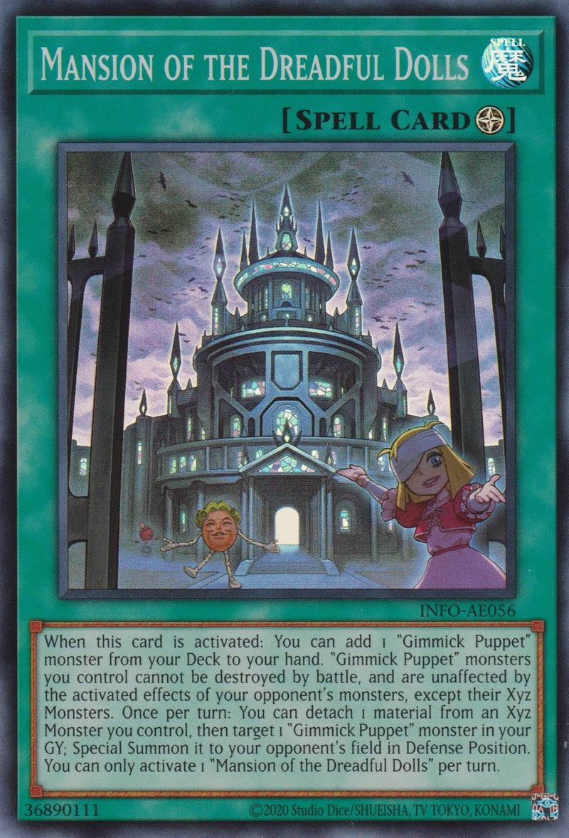 [遊戲王亞英版] 地獄人偶之館 / 地獄人形の館 / Mansion of the Underworld Dolls-Trading Card Game-TCG-Oztet Amigo