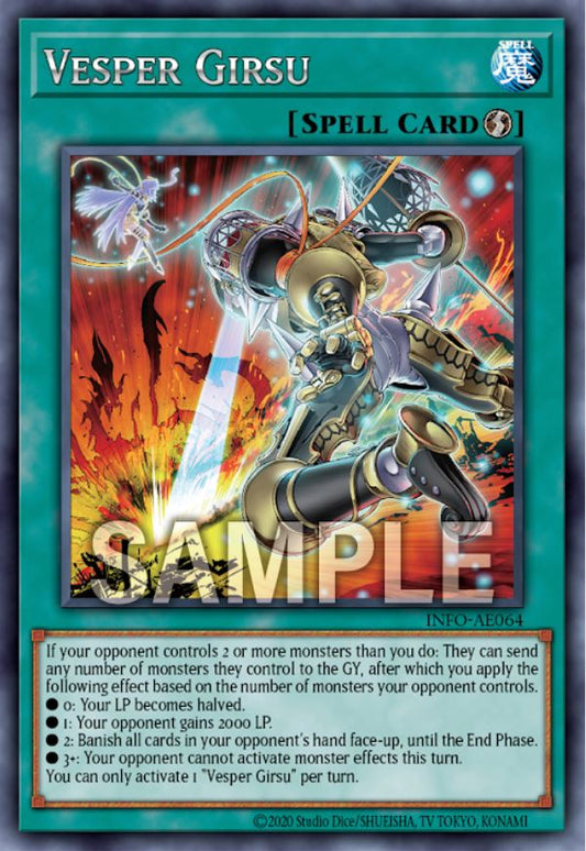 [遊戲王亞英版] 宵星的閃光 / 宵星の閃光 / Vesper Girsu-Trading Card Game-TCG-Oztet Amigo