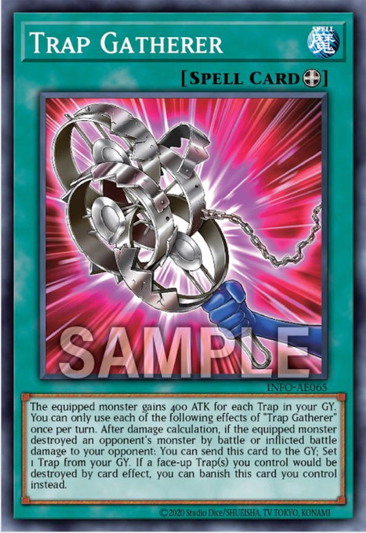 [遊戲王亞英版]  陷阱收集者 / トラップ・ギャザー / Trap Gather-Trading Card Game-TCG-Oztet Amigo