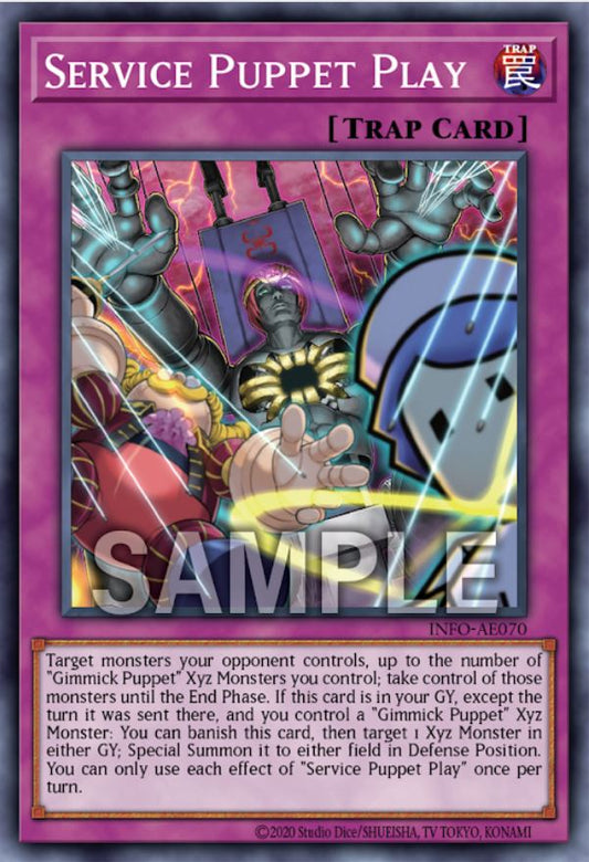 [遊戲王亞英版] 傀儡遊儀 服務人偶 / 傀儡遊儀－サービスト・パペット / Servist Puppet-Trading Card Game-TCG-Oztet Amigo