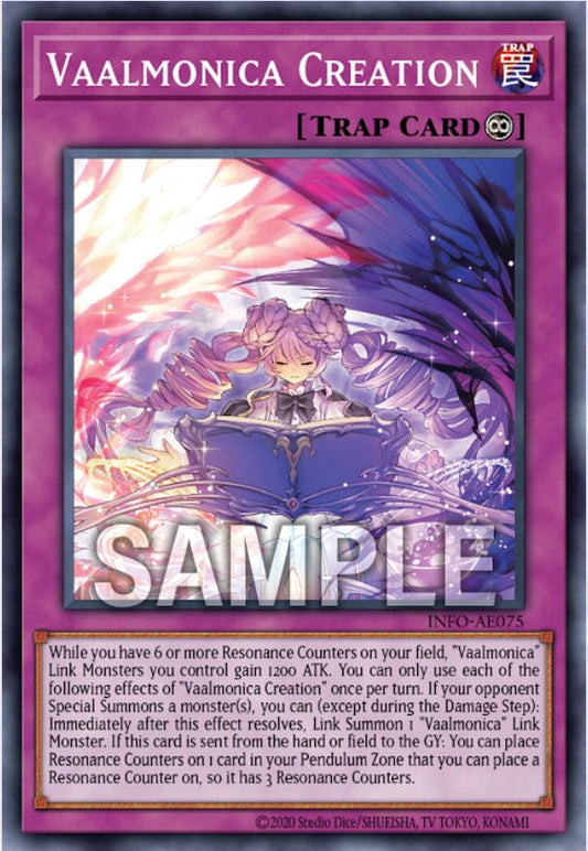 [遊戲王亞英版] 創神的聖邪璃琴 / 創神のヴァルモニカ / Vaalmonica Creator-Trading Card Game-TCG-Oztet Amigo