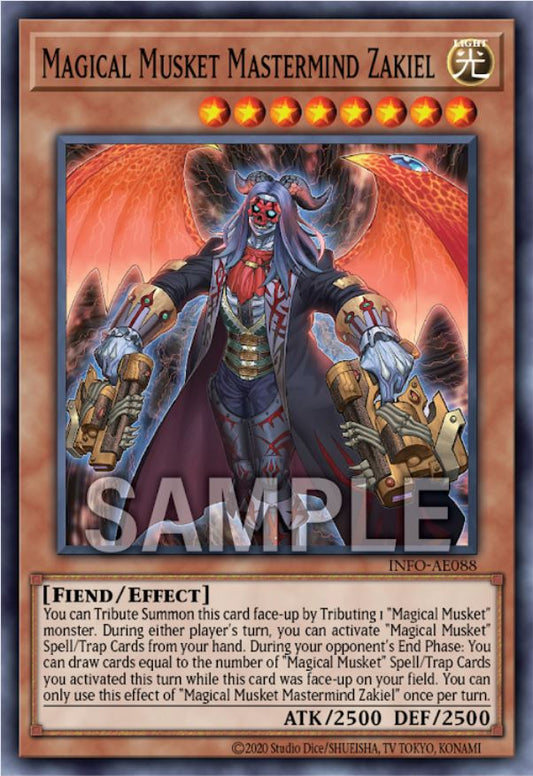 [遊戲王]魔彈的惡魔 薩米爾 /魔弾の悪魔ザミエル / Magical Musket Mastermind Zakiel-Trading Card Game-TCG-Oztet Amigo