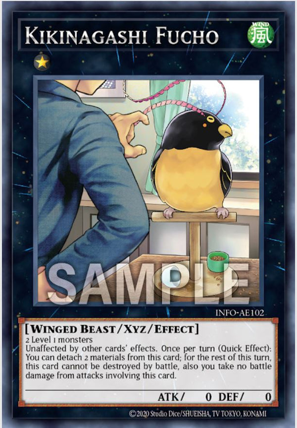 [遊戲王亞英版] 耳邊風鳥 / キキナガシ風鳥 / Kikinagashi Fucho-Trading Card Game-TCG-Oztet Amigo