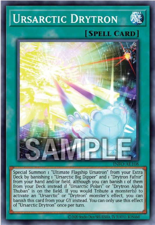 [遊戲王亞英版] 天斗輝巧極 / 天斗輝巧極 / Ursarctic Drytron-Trading Card Game-TCG-Oztet Amigo