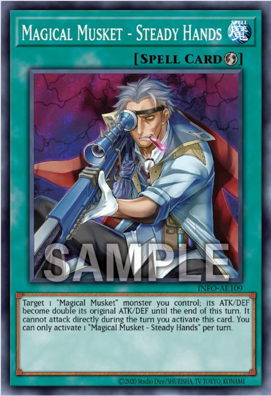 [遊戲王亞英版] 魔彈 無盡內啡肽 / 魔弾－ネバー・エンドルフィン / Magical Musket - Steady Hands-Trading Card Game-TCG-Oztet Amigo