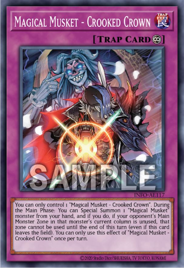 [遊戲王亞英版]  魔彈 血腥王冠 /魔弾－ブラッディ・クラウン / Magical Musket - Crooked Crown-Trading Card Game-TCG-Oztet Amigo