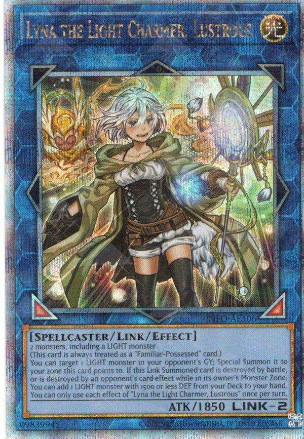 [遊戲王亞英版] 照耀的光靈使 萊娜 / 照耀の光霊使いライナ /	Lyna the Light Charmer, Lustrous