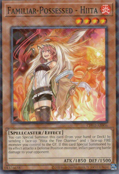 [遊戲王亞英] 憑依裝著比達 / 憑依装着-ヒータ / Familiar-Possessed - Hiita